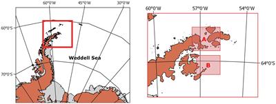 Multi-band SAR intercomparison study in the Antarctic Peninsula for sea ice and iceberg detection